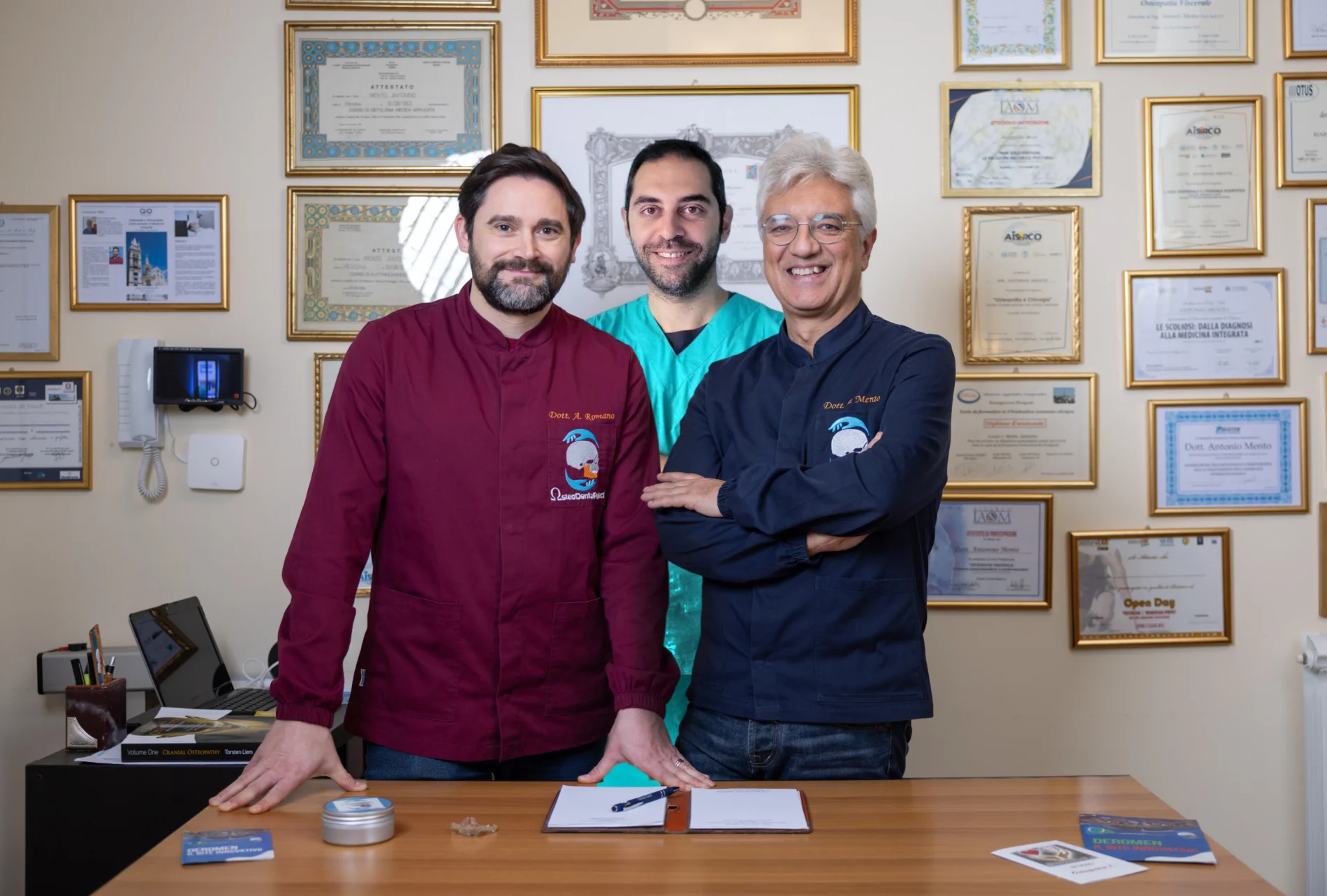 Il team che compone il Deromen